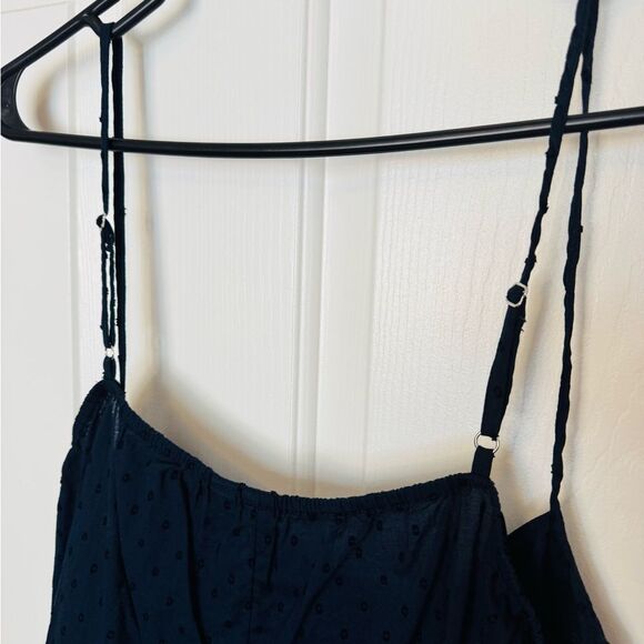 Joyspun spaghetti strap tank top size 2X in Navy Blue - Picture 3 of 6